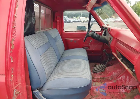 1985 Ford F250 из США, поврежденный, VIN 2FTHF261XFCB03571